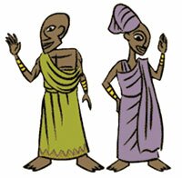 African King and Queen