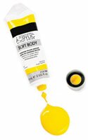 yellow paint tube